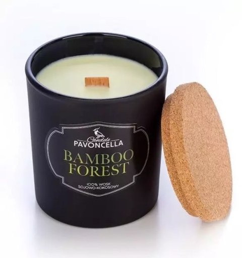 Świeczka sojowa Bamboo Forest czarna 135g Świeczka sojowa Bamboo Forest czarna 135g