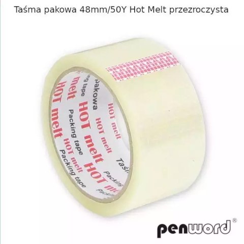 Taśma pakowa przezroczysta 48mmx46m (6szt) Taśma pakowa przezroczysta 48mmx46m (6szt)