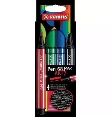 Flamaster Pen 68 Max Arty 4szt Flamaster Pen 68 Max Arty 4szt