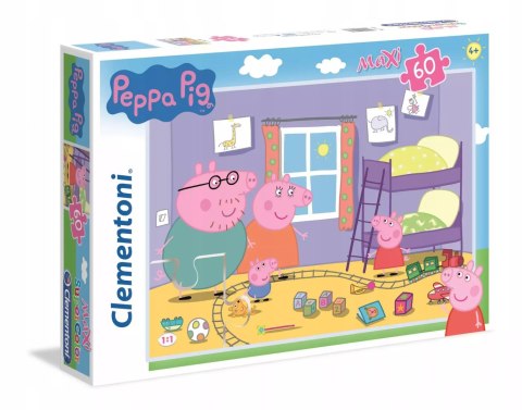 Puzzle maxi 60 elementów. Świnka Peppa Puzzle maxi 60 elementów. Świnka Peppa