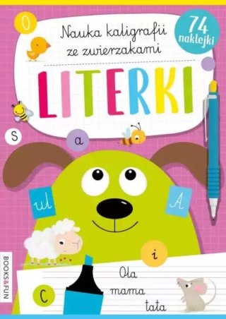 Książka Nauka kaligrafii z pieskami i kotkami
