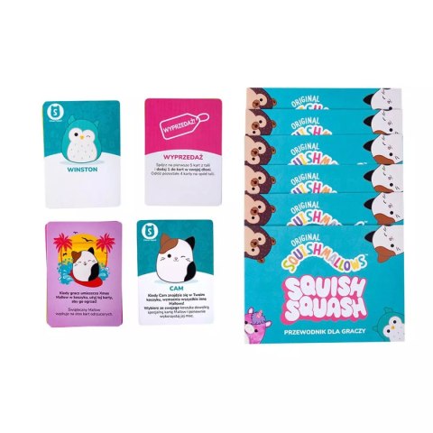 SQUISHMALLOWS Gra Karciana Squish Squash, gra SQUISHMALLOWS Gra Karciana Squish Squash, gra