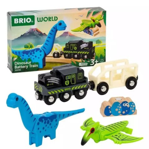 BRIO. Dino Pociąg na baterie