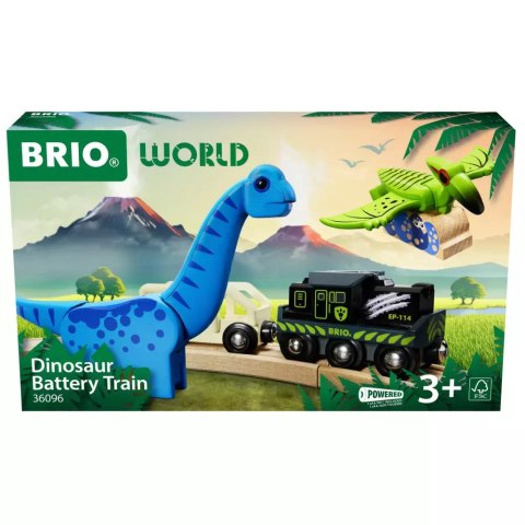 BRIO. Dino Pociąg na baterie