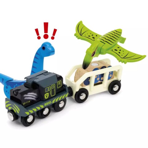 BRIO. Dino Pociąg na baterie