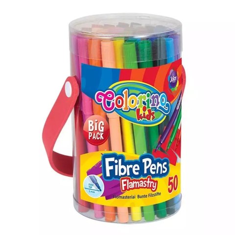 Flamastry Colorino Kids tuba 50 sztuk Flamastry Colorino Kids tuba 50 sztuk