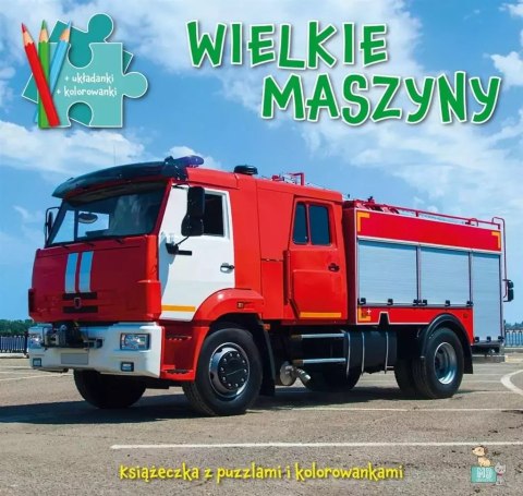 Książeczki z puzzlami Wielkie maszyny Książeczki z puzzlami Wielkie maszyny