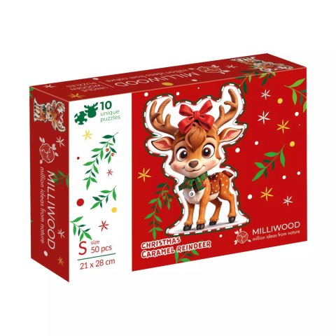 Puzzle Alexander Milliwood 50 elementów Caramel Reindeer 5095