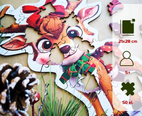 Puzzle Alexander Milliwood 50 elementów Caramel Reindeer 5095