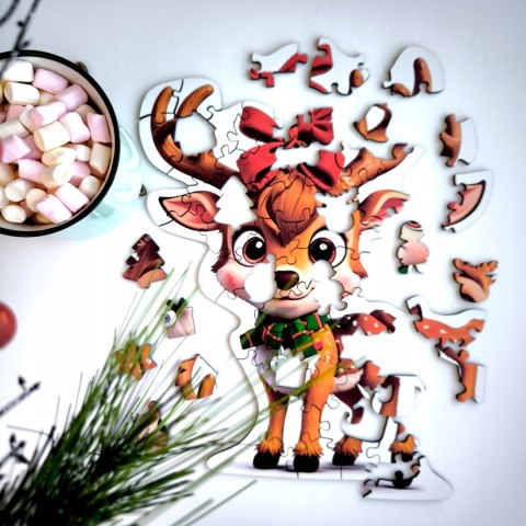 Puzzle Alexander Milliwood 50 elementów Caramel Reindeer 5095