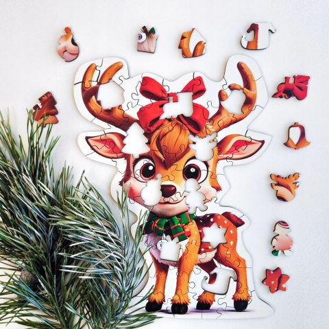 Puzzle Alexander Milliwood 50 elementów Caramel Reindeer 5095