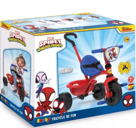 Smoby Rowerek trójkołowy Be Fun Spidey Smoby Rowerek trójkołowy Be Fun Spidey