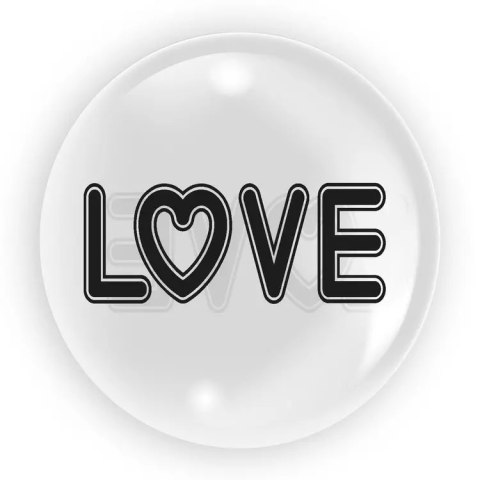 Balon 45 cm, Love Balon 45 cm, Love