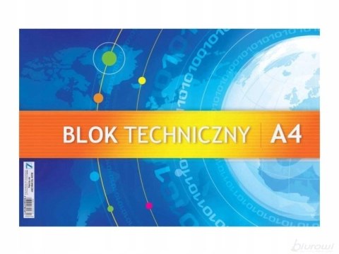 Blok techniczny A4 Kreska