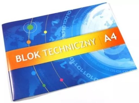 Blok techniczny A4 Kreska