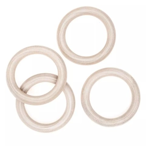 Drewniane kółko do markamy 70mm 4szt Drewniane kółko do markamy 70mm 4szt