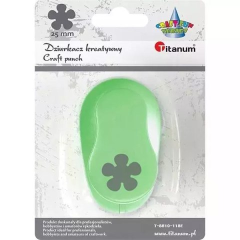 Dziurkacz z motywem Kwiat 25mm Dziurkacz z motywem Kwiat 25mm