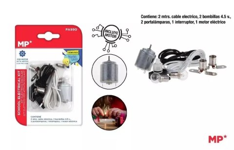 Elektryczny zestaw uczniowski z silnikiem Elektryczny zestaw uczniowski z silnikiem