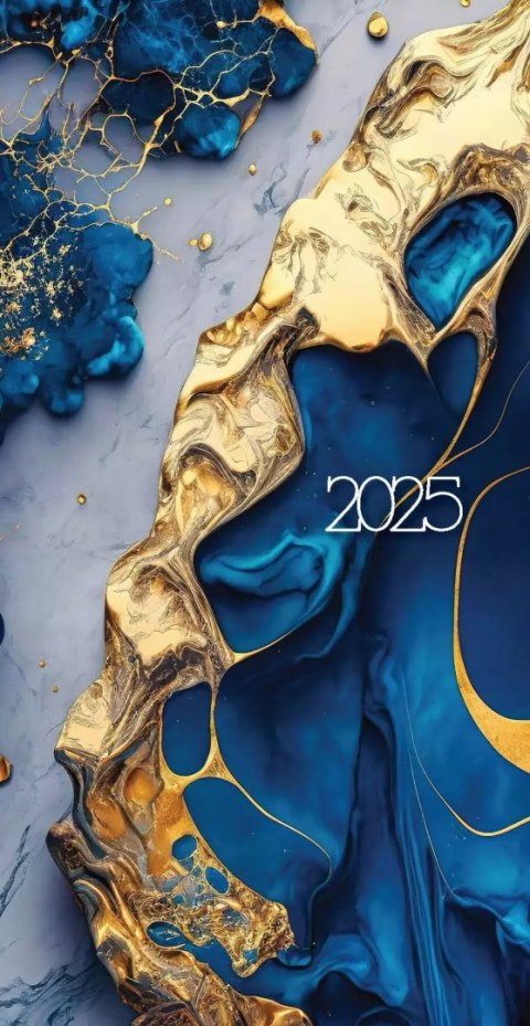 Kalendarz książkowy 2025 A6 Avanti wielokolorowy