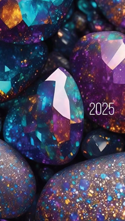 Kalendarz książkowy 2025 A6 Avanti wielokolorowy