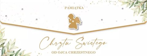 Karnet Chrzest od ojca chrzestnego Karnet Chrzest od ojca chrzestnego