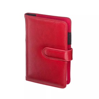 Notes A6 magnetyczny kratka czerwony N45B-60