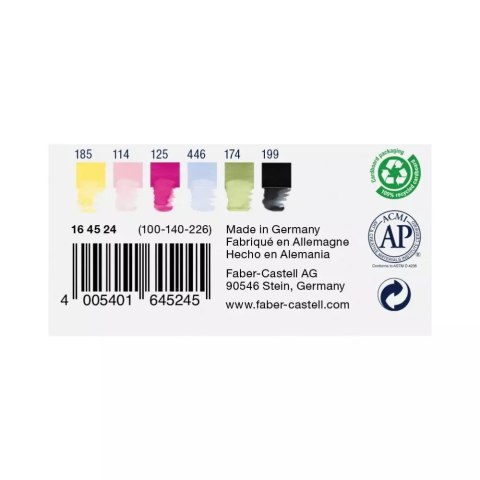 Pisaki Faber-Castell 6 szt.