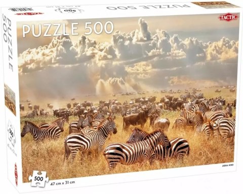Puzzle 500 Animals: Zebra Herd Puzzle 500 Animals: Zebra Herd