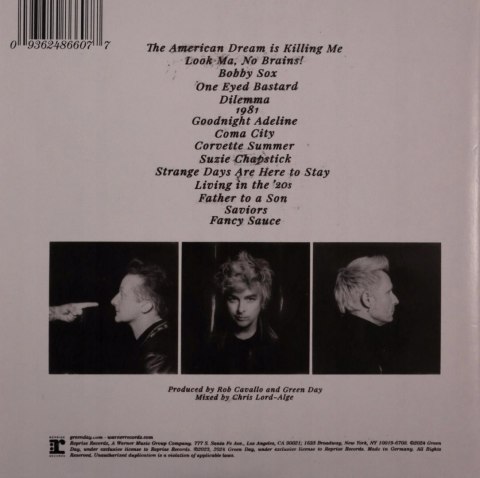 Saviors, CD Saviors, CD