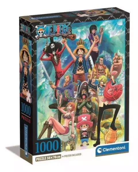 Clementoni Puzzle 1000el Anime One piece 39920 Clementoni Puzzle 1000el Anime One piece 39920