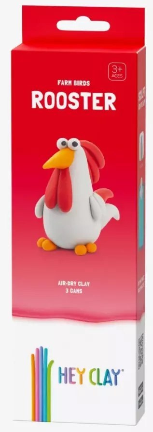 Hey Clay. Ptaki z farmy. Kogut Hey Clay. Ptaki z farmy. Kogut
