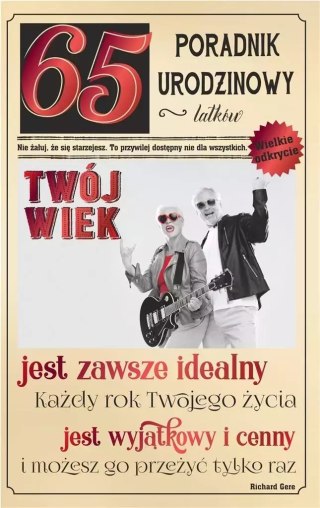 Kartka okolicznościowa Urodziny 65 U73