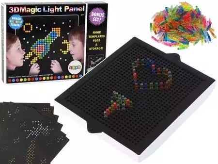 Magiczna tablica edu 3D podświetlana układanka Magiczna tablica edu 3D podświetlana układanka
