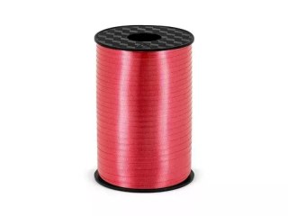 Wstążka plastikowa czerwona 5mmx225m