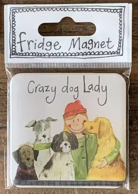 Magnes FM220 Crazy Dog Lady Psiara Magnes FM220 Crazy Dog Lady Psiara