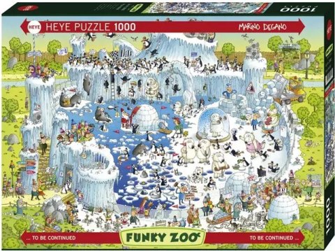 Puzzle 1000 elementów. Zoo zimą Puzzle 1000 elementów. Zoo zimą