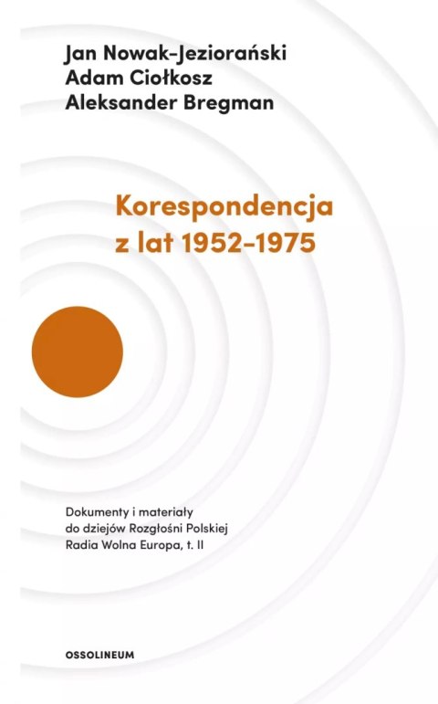 Dokumenty i materiały do dziejów Rozgłośni Polskiej Radia Wolna Europa. Tom 2. Jan Nowak-Jeziorański, Adam Ciołkosz, Aleksander Dokumenty i materiały do dziejów Rozgłośni Polskiej Radia Wolna Europa. Tom 2. Jan Nowak-Jeziorański, Adam Ciołkosz, Aleksander