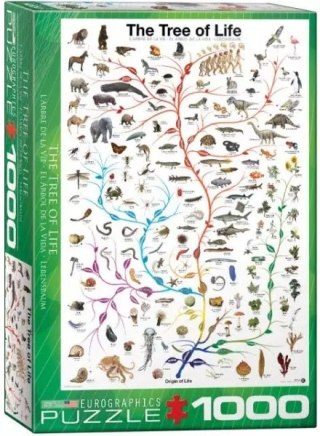 Puzzle 1000 elementów. Drzewo życia, natura
