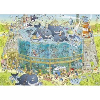 Puzzle 1000 elementów. Funky ZOO. Część VI: Podwodne życie