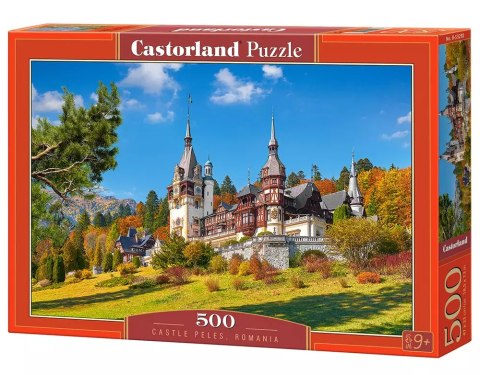 Puzzle 500 elementów. Zamek Peles, Rumunia Puzzle 500 elementów. Zamek Peles, Rumunia