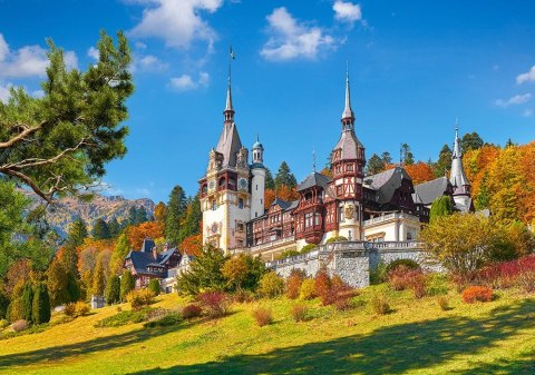 Puzzle 500 elementów. Zamek Peles, Rumunia Puzzle 500 elementów. Zamek Peles, Rumunia