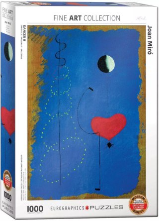 Puzzle 1000 elementów. Taniec, Joan Miro