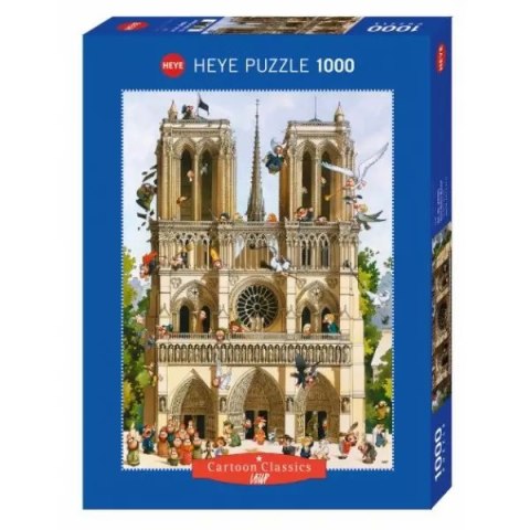 Puzzle Heye 1000 elementów. Viva Notre Dame Puzzle Heye 1000 elementów. Viva Notre Dame