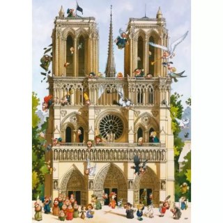 Puzzle Heye 1000 elementów. Viva Notre Dame