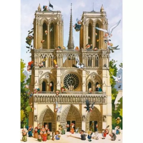 Puzzle Heye 1000 elementów. Viva Notre Dame Puzzle Heye 1000 elementów. Viva Notre Dame