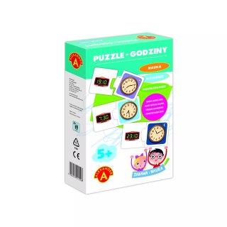 Zabawa i nauka. Puzzle - Godziny