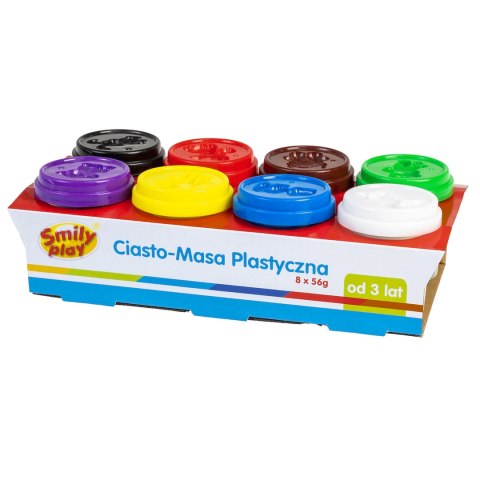 Ciasto-masa plastyczna (8 słoiczków) Ciasto-masa plastyczna (8 słoiczków)