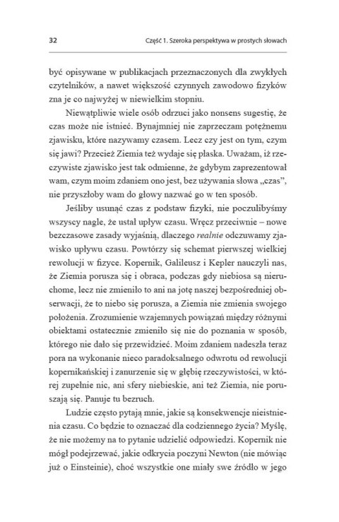 Koniec czasu. Nowa rewolucja w fizyce