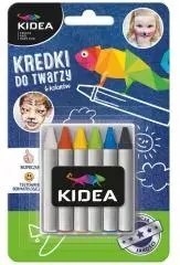 Kredki do twarzy 6 kolorów x 2,5g