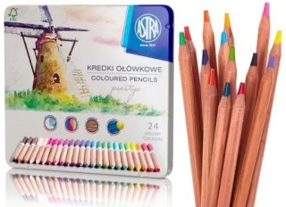 Kredki ołówkowe, 24 kolory